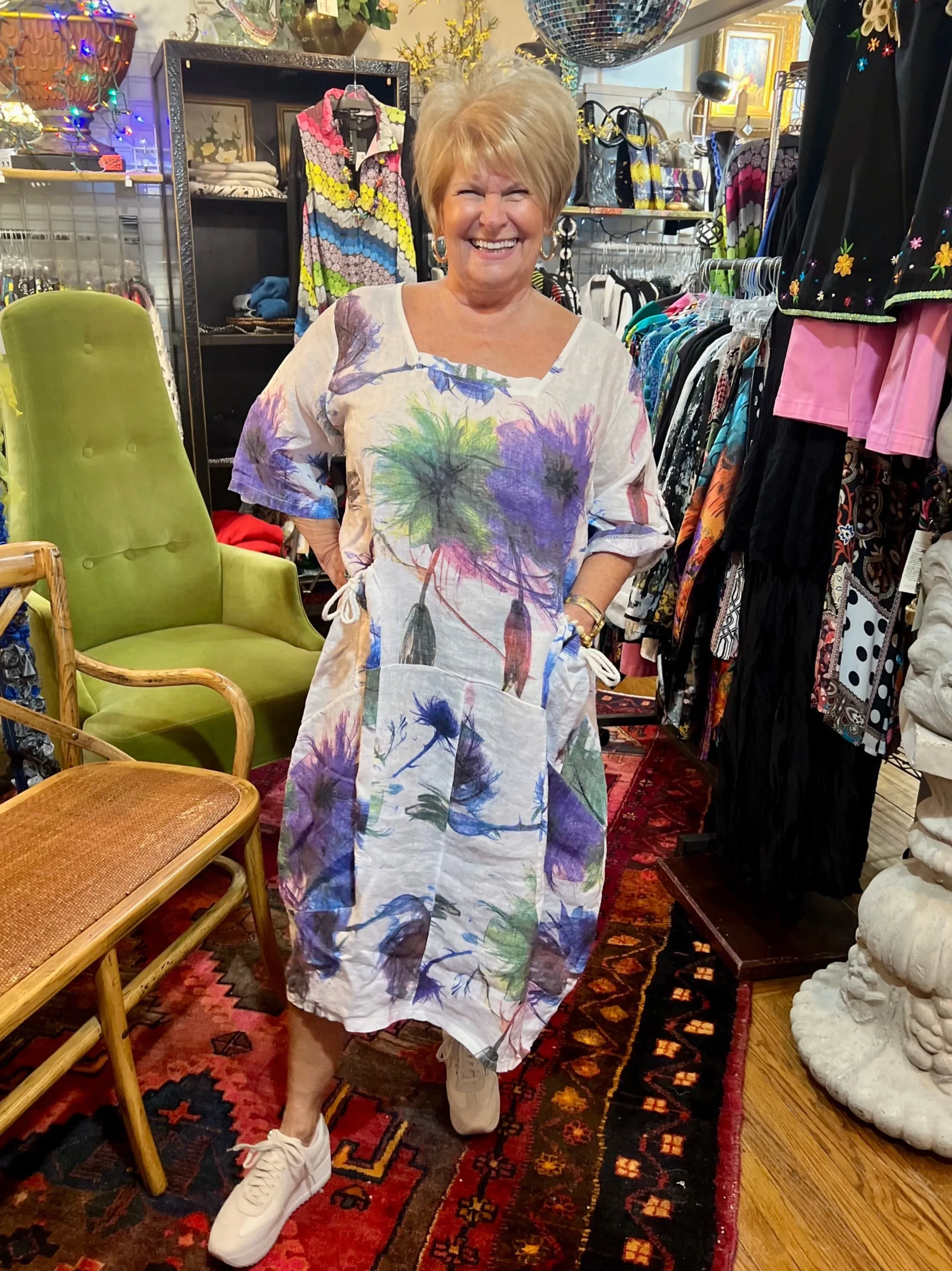 91911-52 Tropical Mix Dress