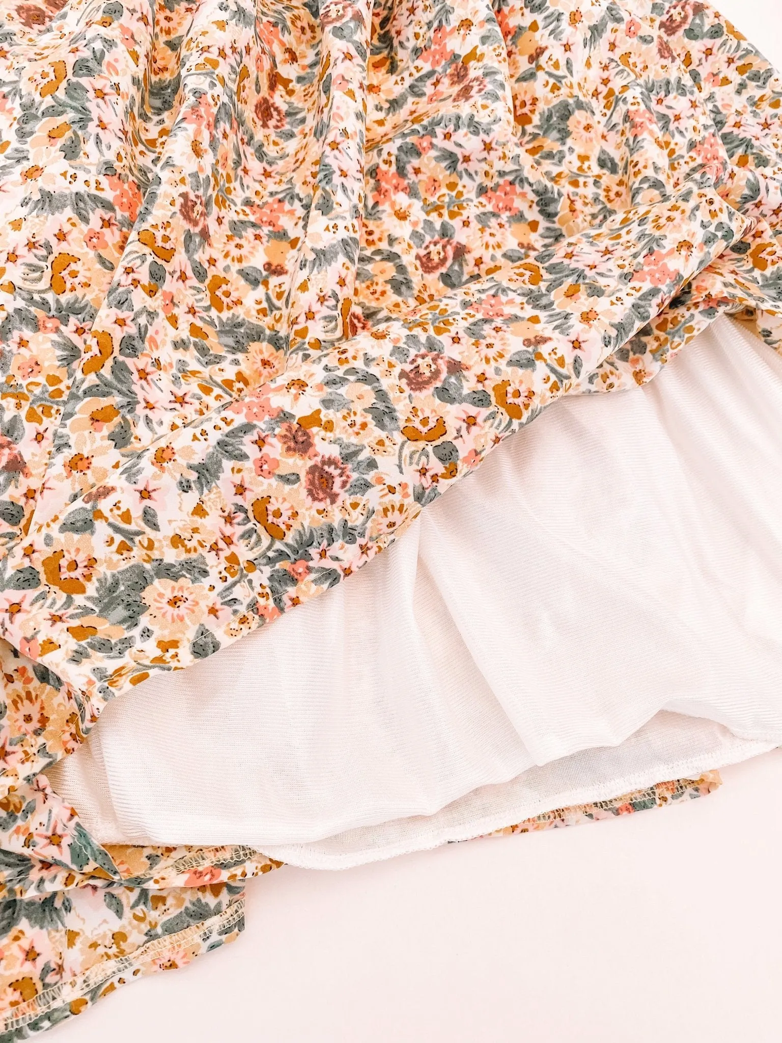 Anitas Yellow Floral Mommy & Me Matching Dresses