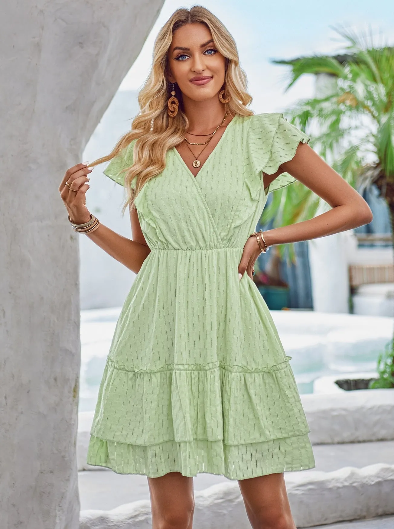 Avalance™| Malia V-Neck Dress