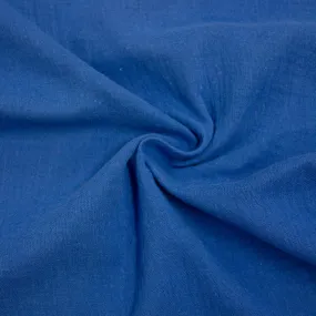 Bie Azure Blue Cotton Gauze