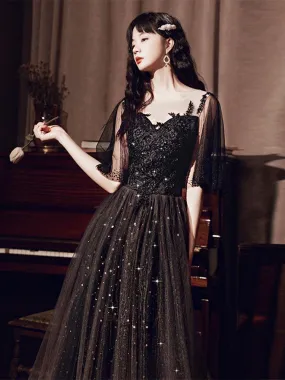 Black Annual French Dinner Dresses
