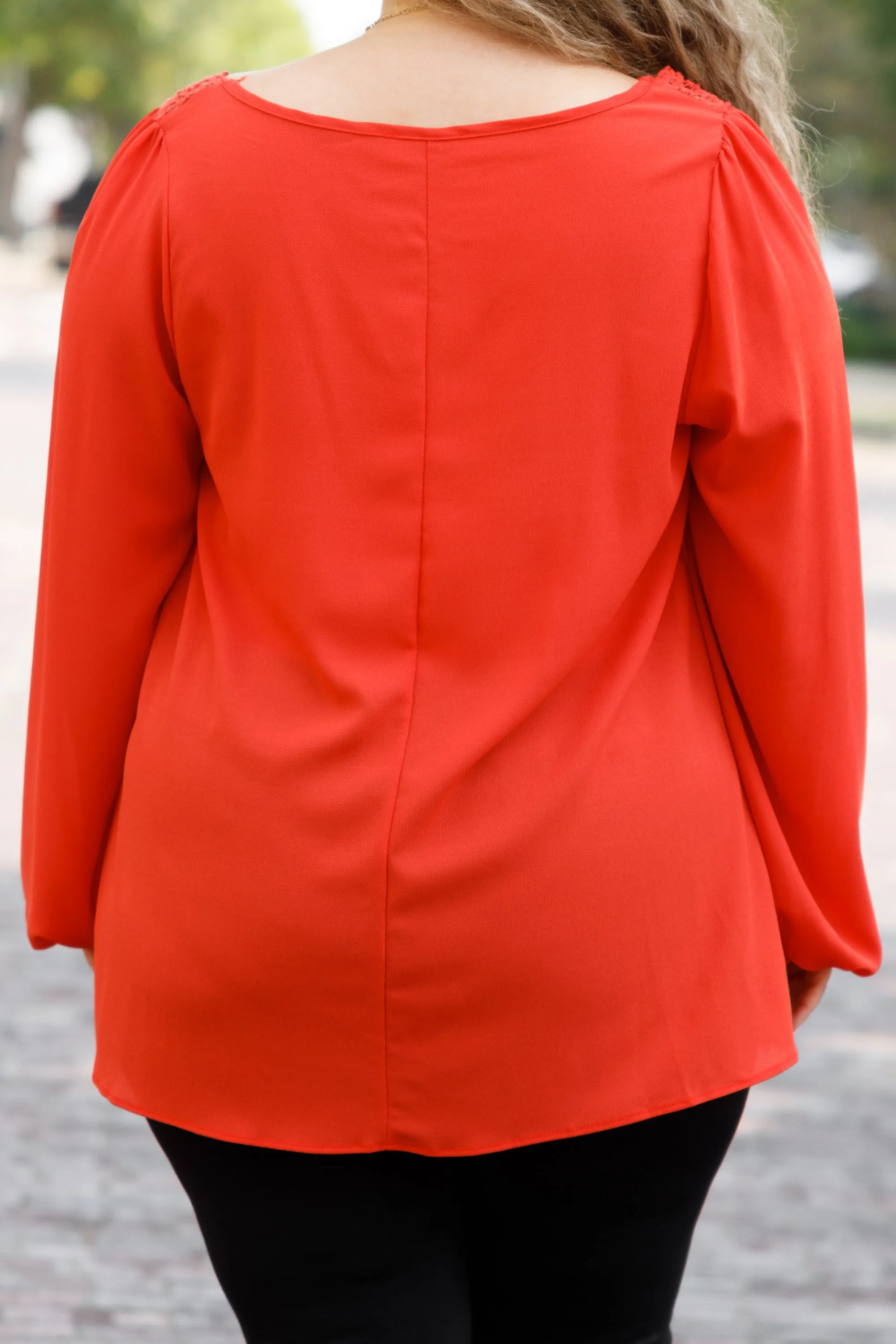 Chance For Love Top, Rust