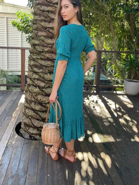 Christy Green Vintage-Inspired Dress