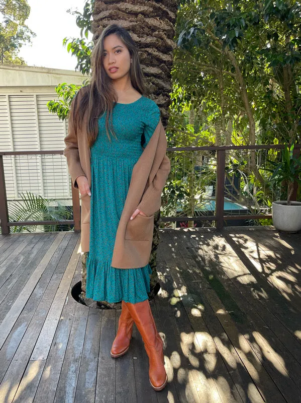 Christy Green Vintage-Inspired Dress
