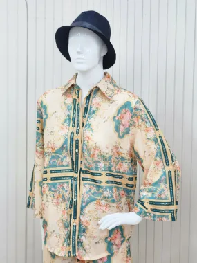 Co-ord set printed cool colour
