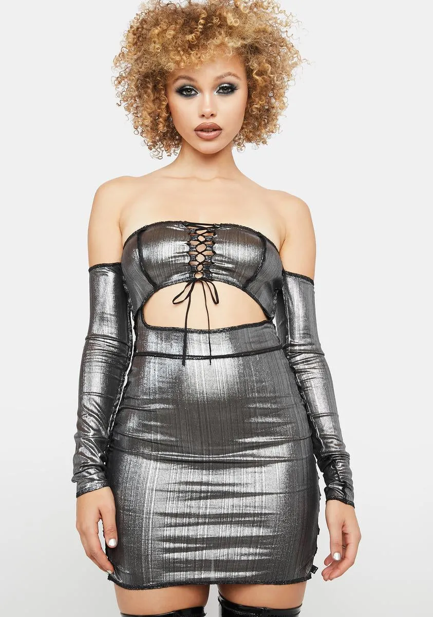 Cool And Collected Mini Dress