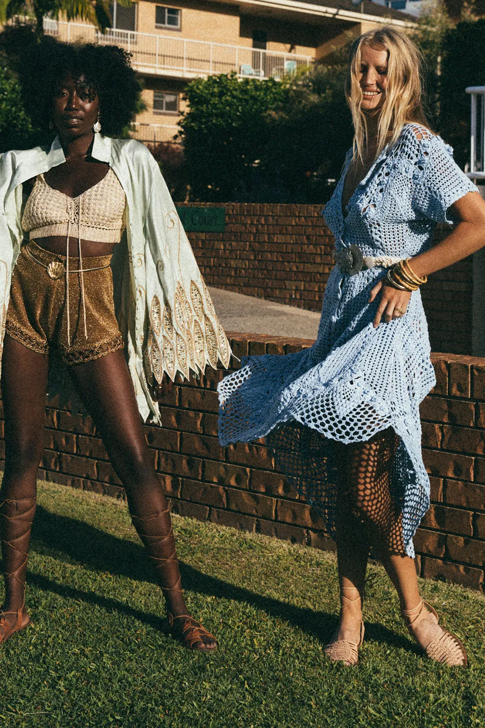 Daydreamer Crochet Midi Dress