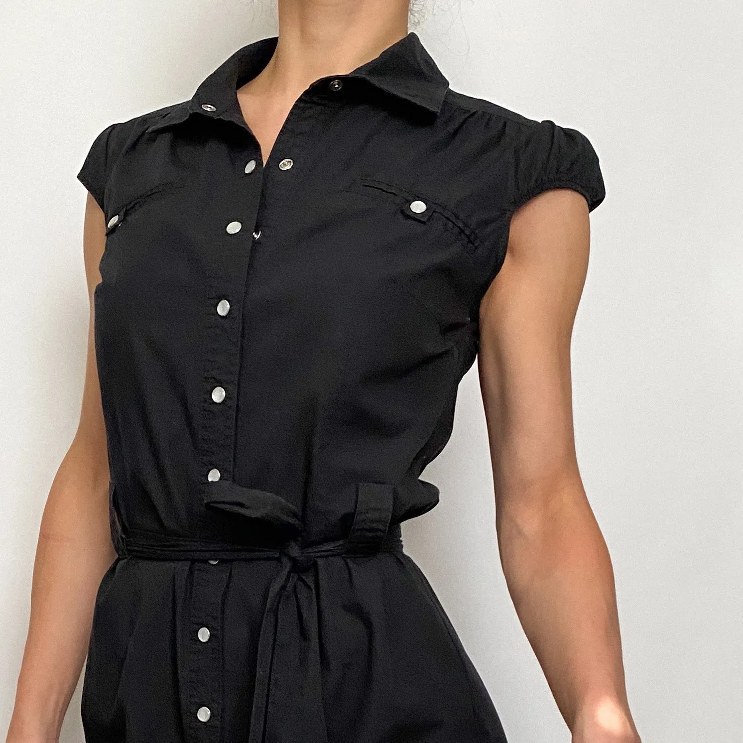 flirty shirtdress - small