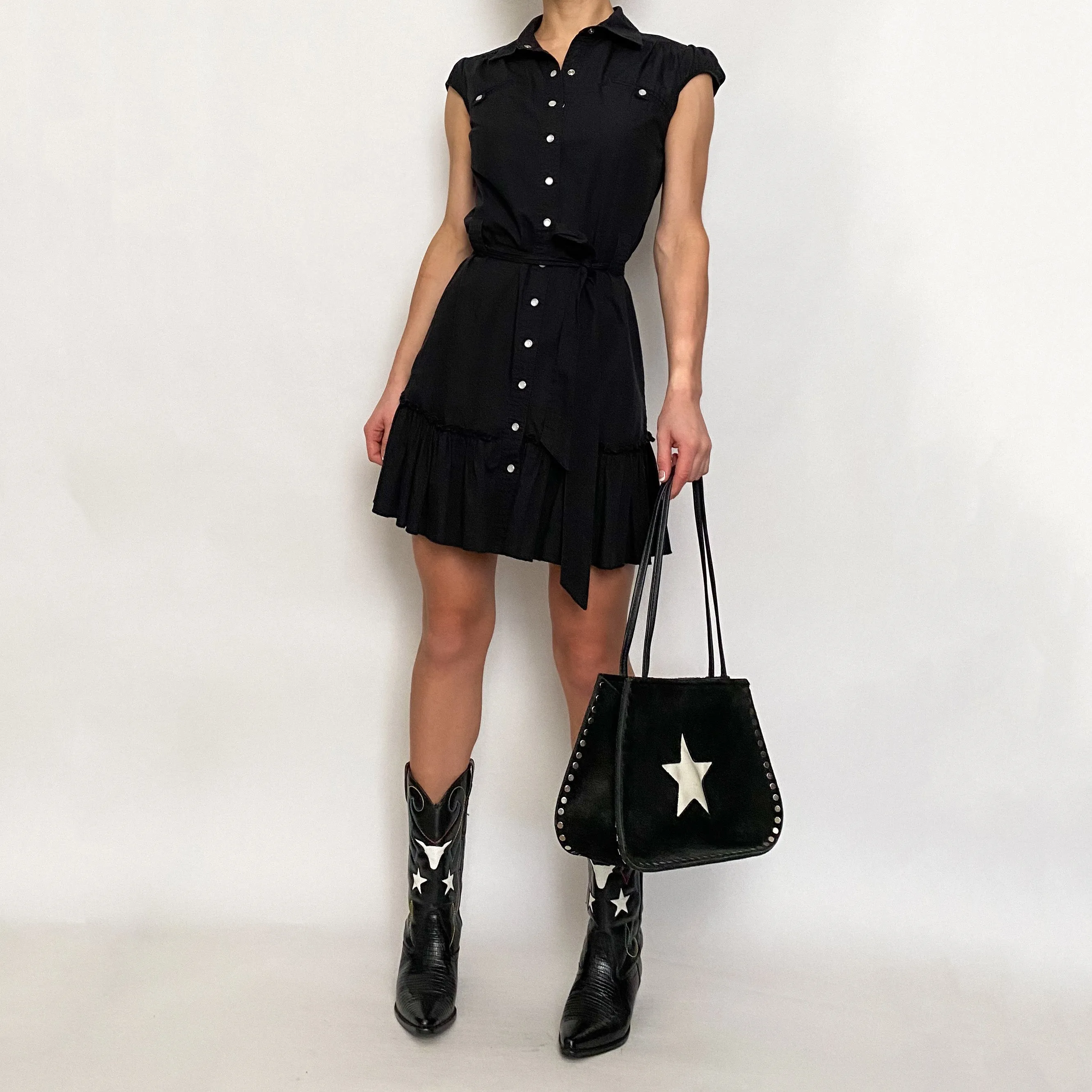 flirty shirtdress - small