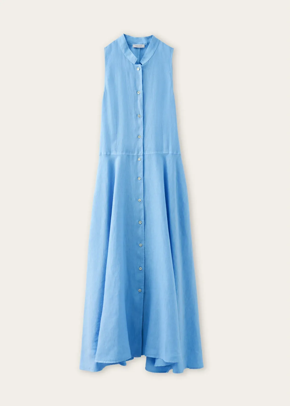 Garment-Dyed Sleeveless Dress