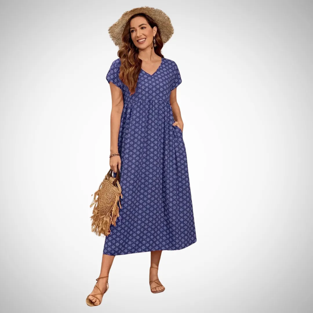 Gizella Vintage Summer Dress