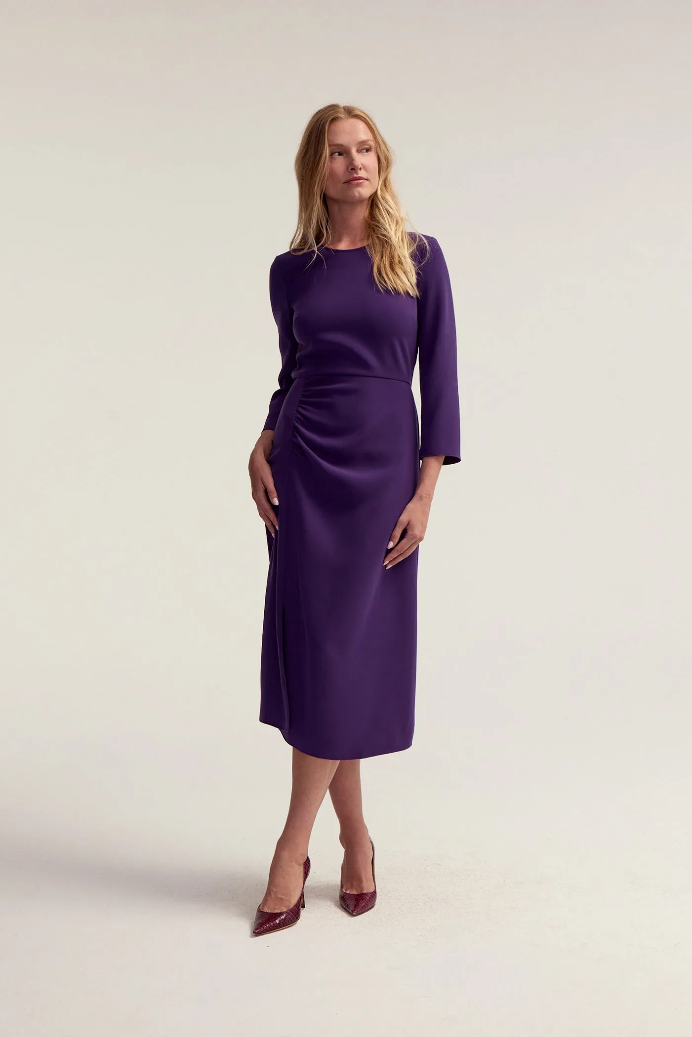 Grace Dress - Blackberry
