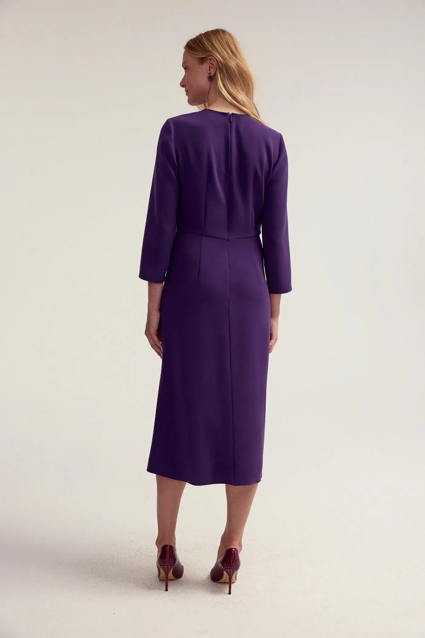 Grace Dress - Blackberry