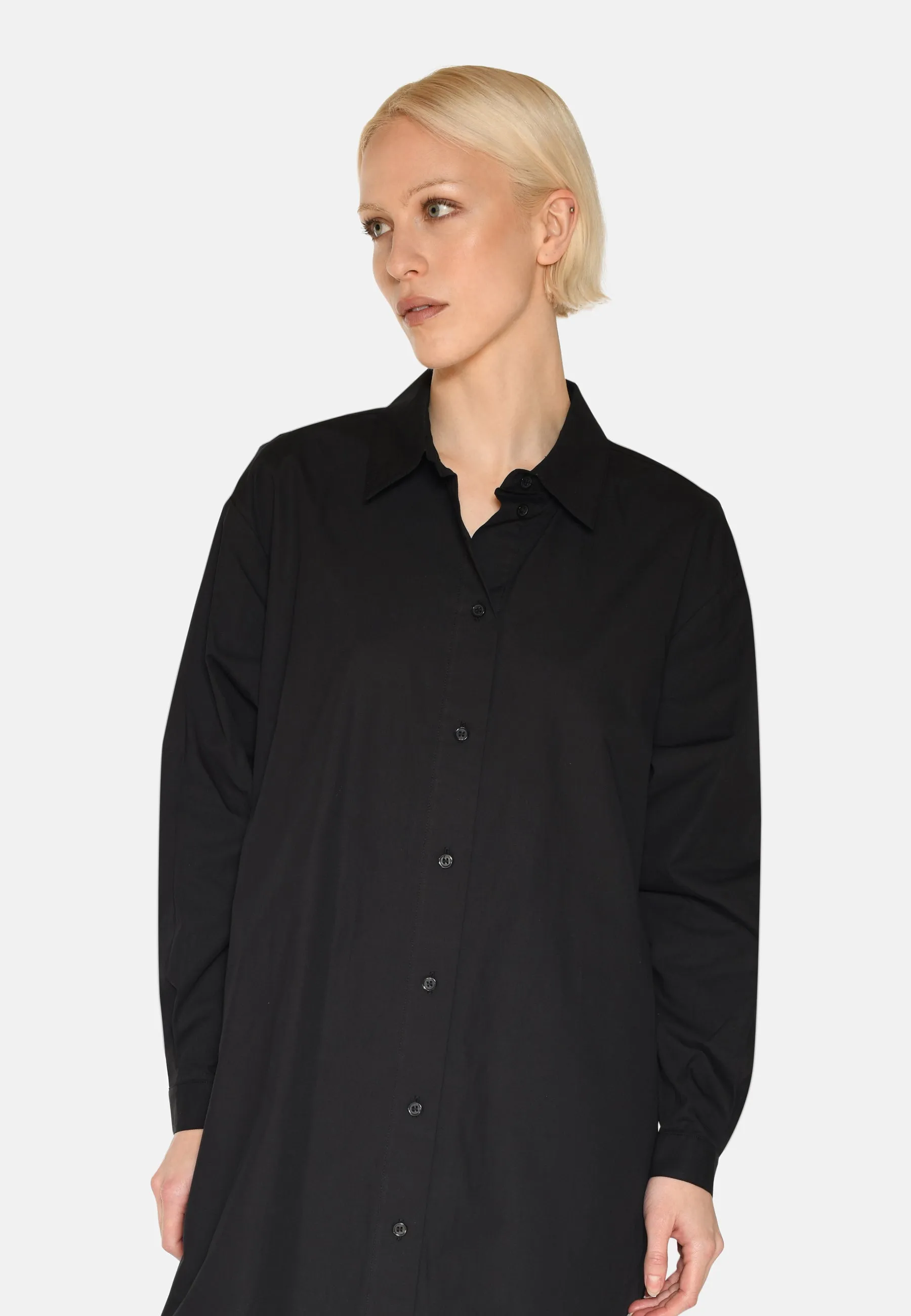Hannah shirt-dress 4238 - Black