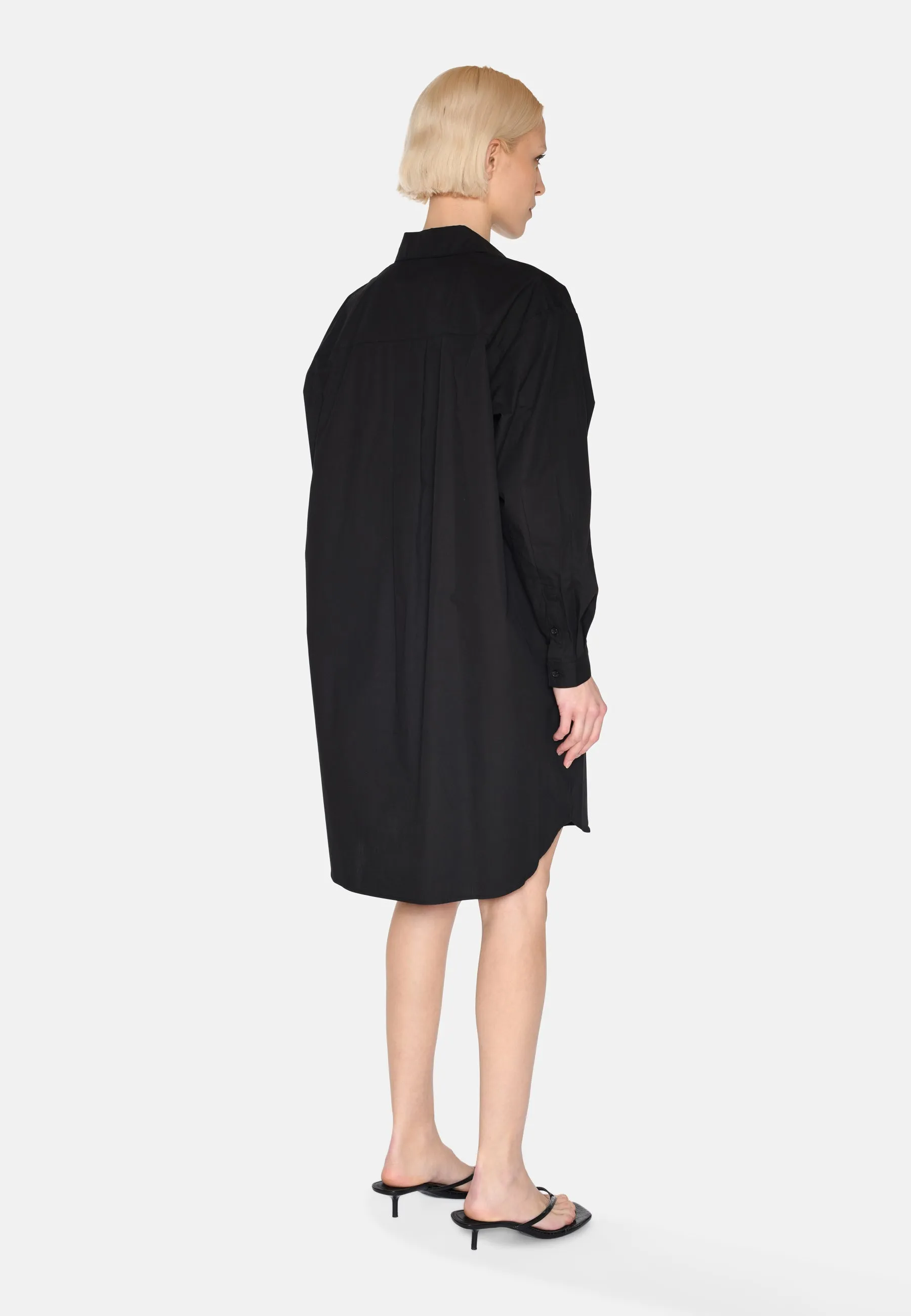 Hannah shirt-dress 4238 - Black