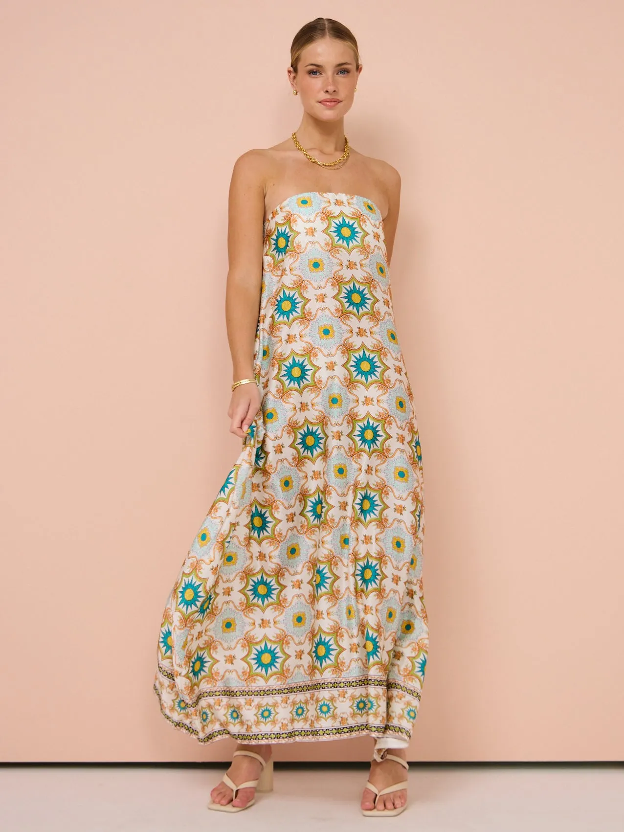 Hansen & Gretel Ikaria Dress in Mosaic