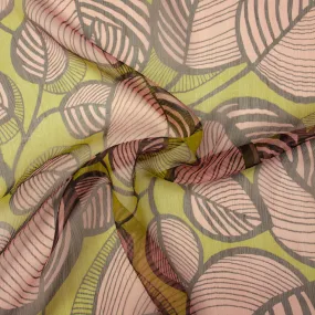Leia Floral Silk Chiffon