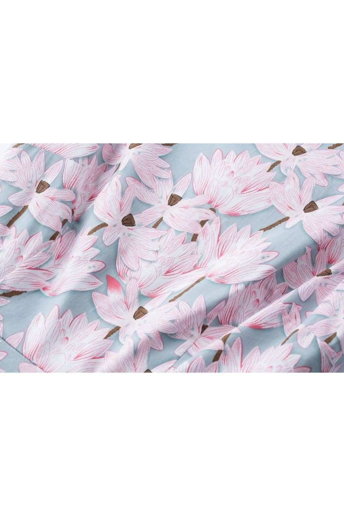 Lotus Grey Pink Boat Neck Cotton Vintage Dress