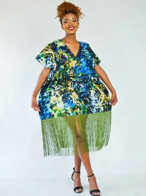 Marigold Dress - Green