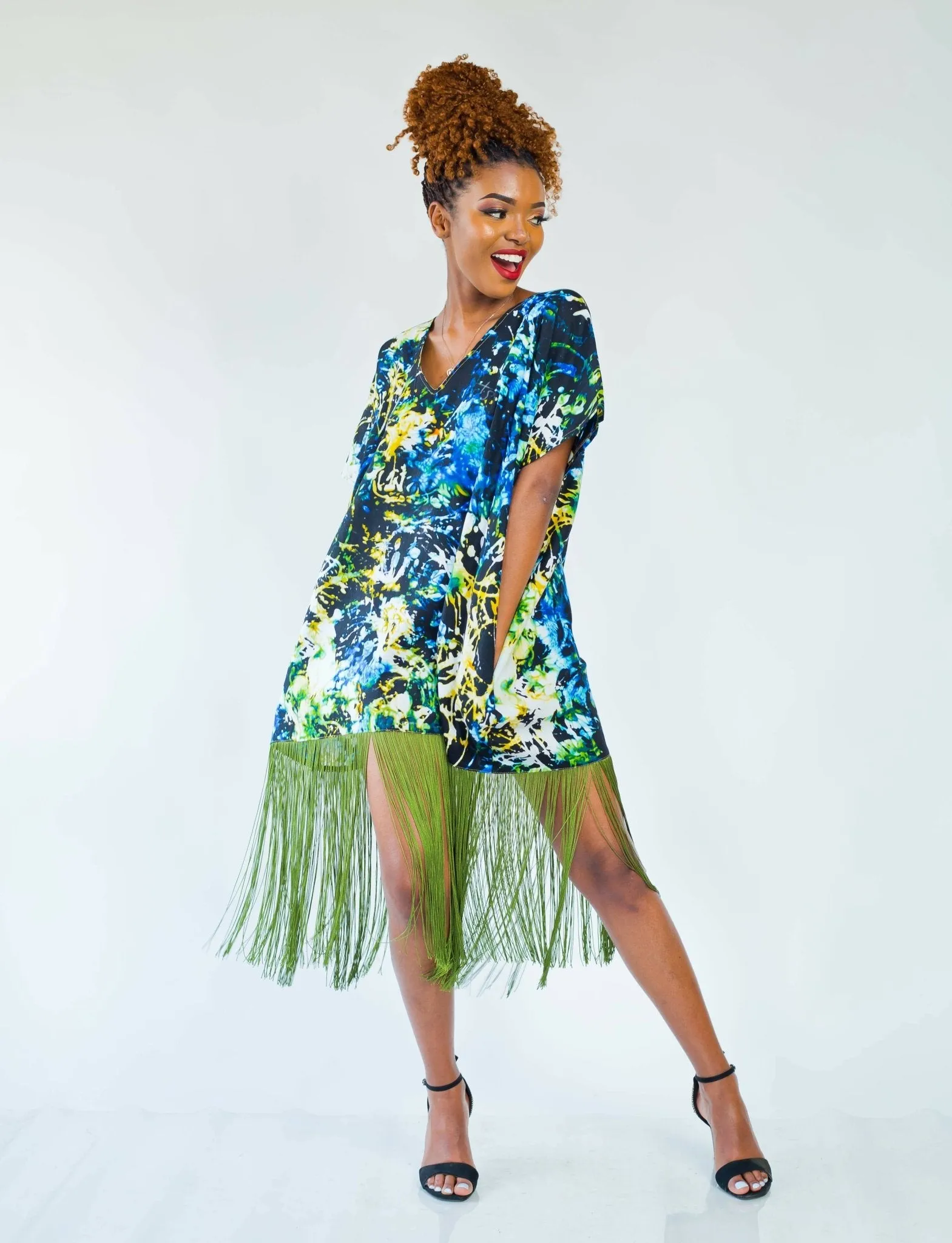 Marigold Dress - Green