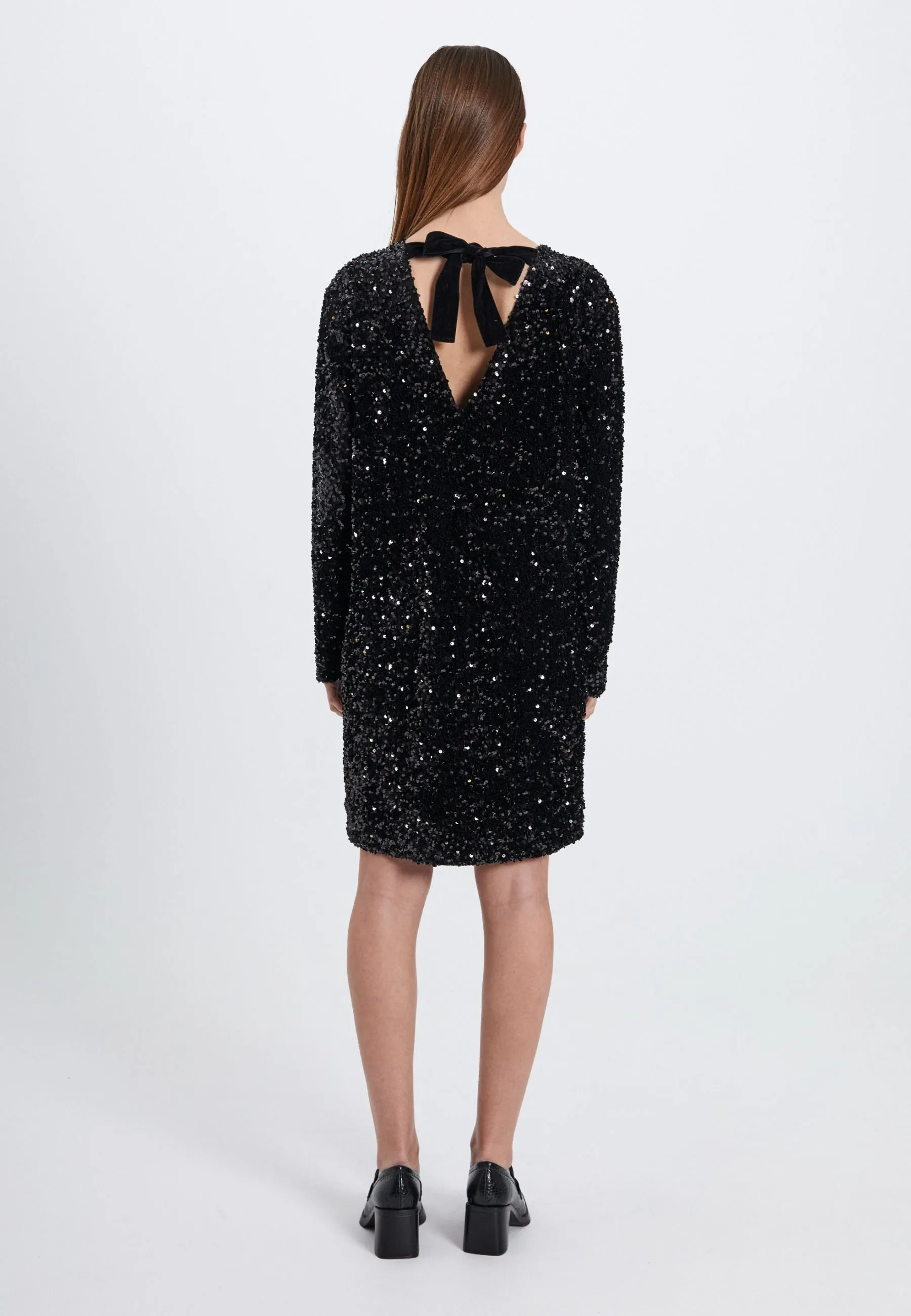 Milan LS dress - Black