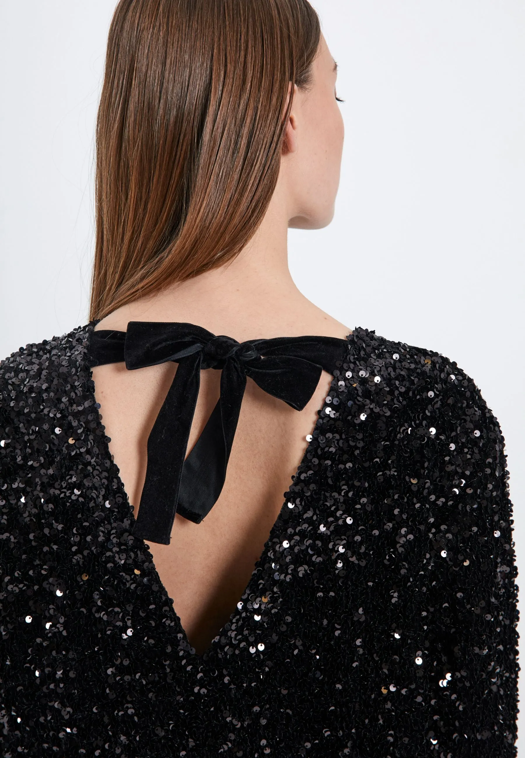 Milan LS dress - Black