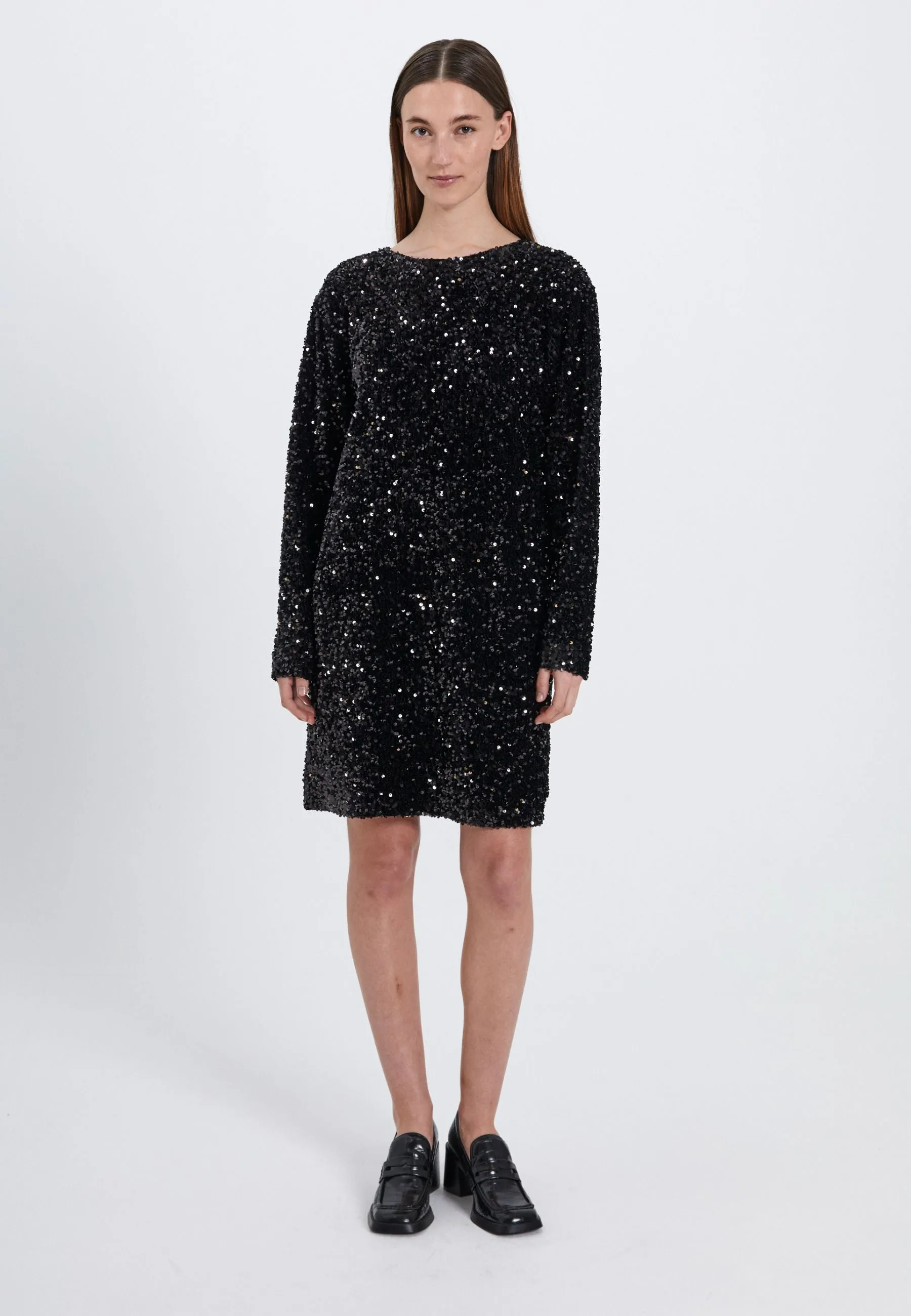 Milan LS dress - Black