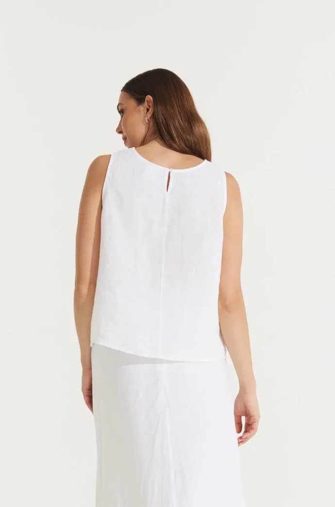 Montaigne Ava Linen Cami Top