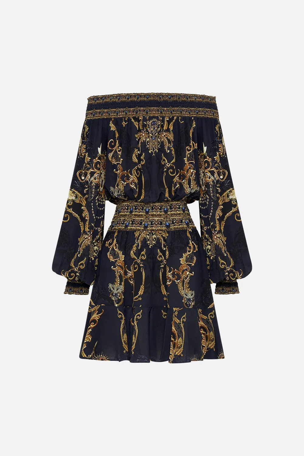 OFF SHOULDER SHORT DRESS MOONLIGHT MELODIES