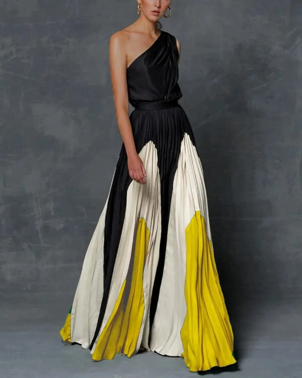 One Shoulder Maxi Dresses