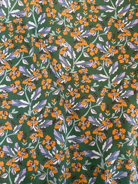 Paloma Green Cotton Dress