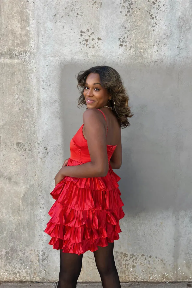 Poinsettia Dress