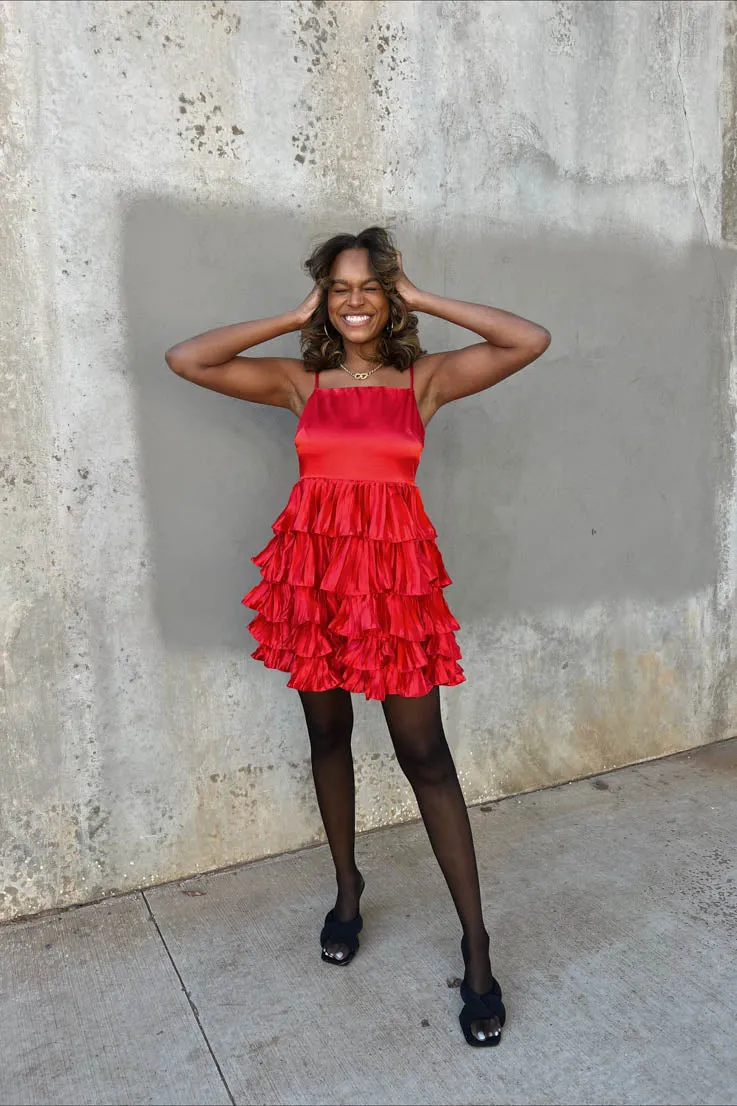 Poinsettia Dress