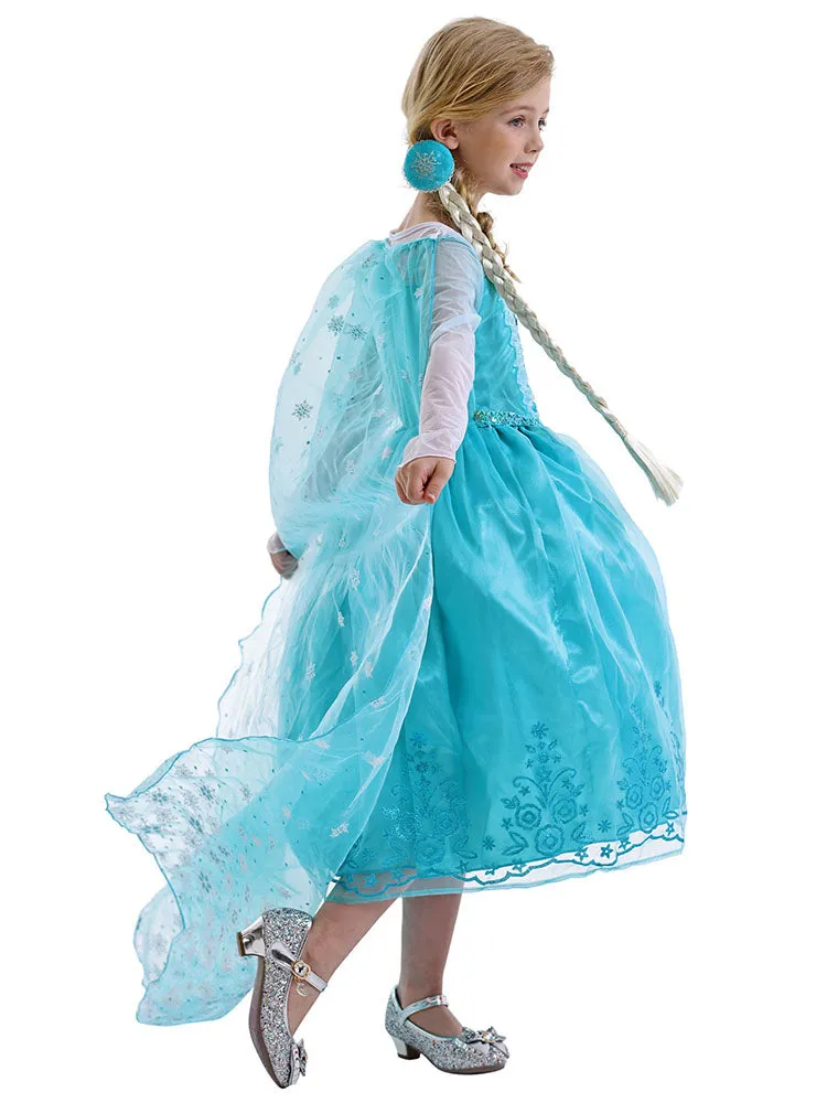 Princess Elsa Dress Theme Character Costume