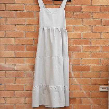 PUROLINO NATURAL LINEN JUNO DRESS