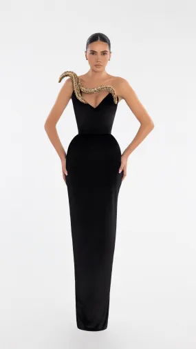 Serpentine Elegance Dress