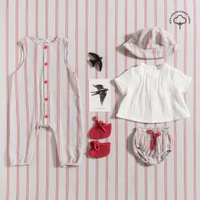 SHORTIES / PEPPER STRIPES GAUZE