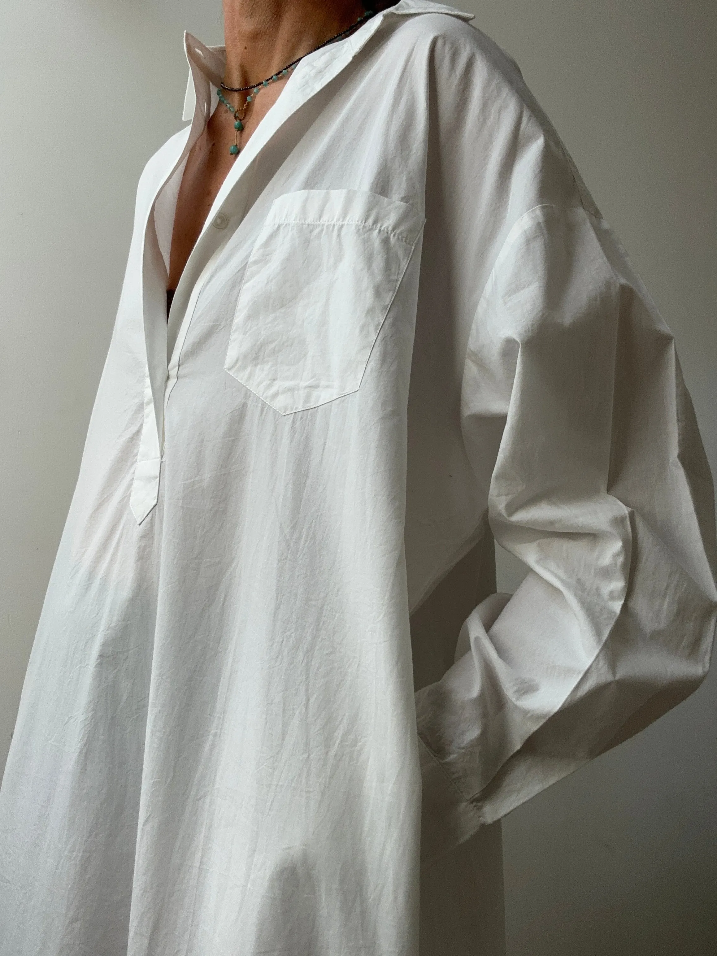 Skall Studio Edgar Shirtdress White