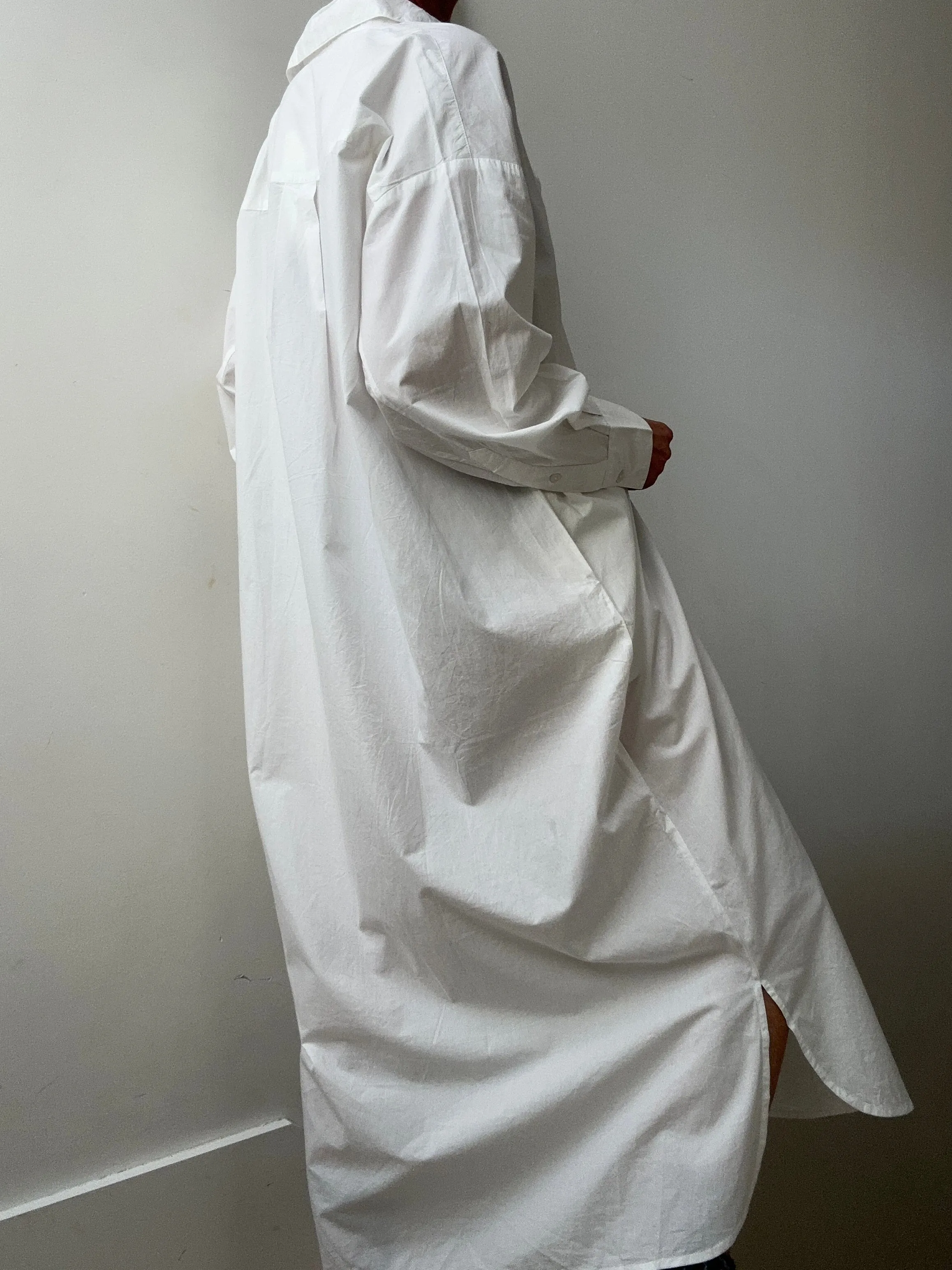 Skall Studio Edgar Shirtdress White