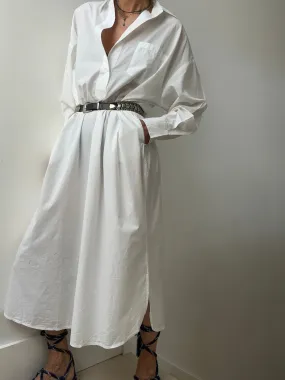 Skall Studio Edgar Shirtdress White