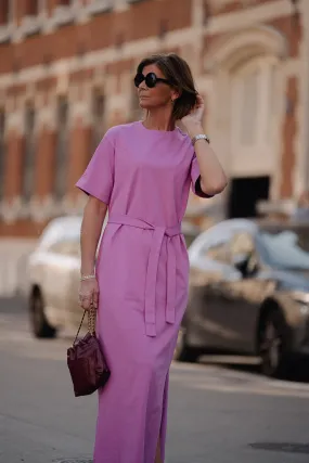 SLFEssential SS pocket ankle dress first bloom