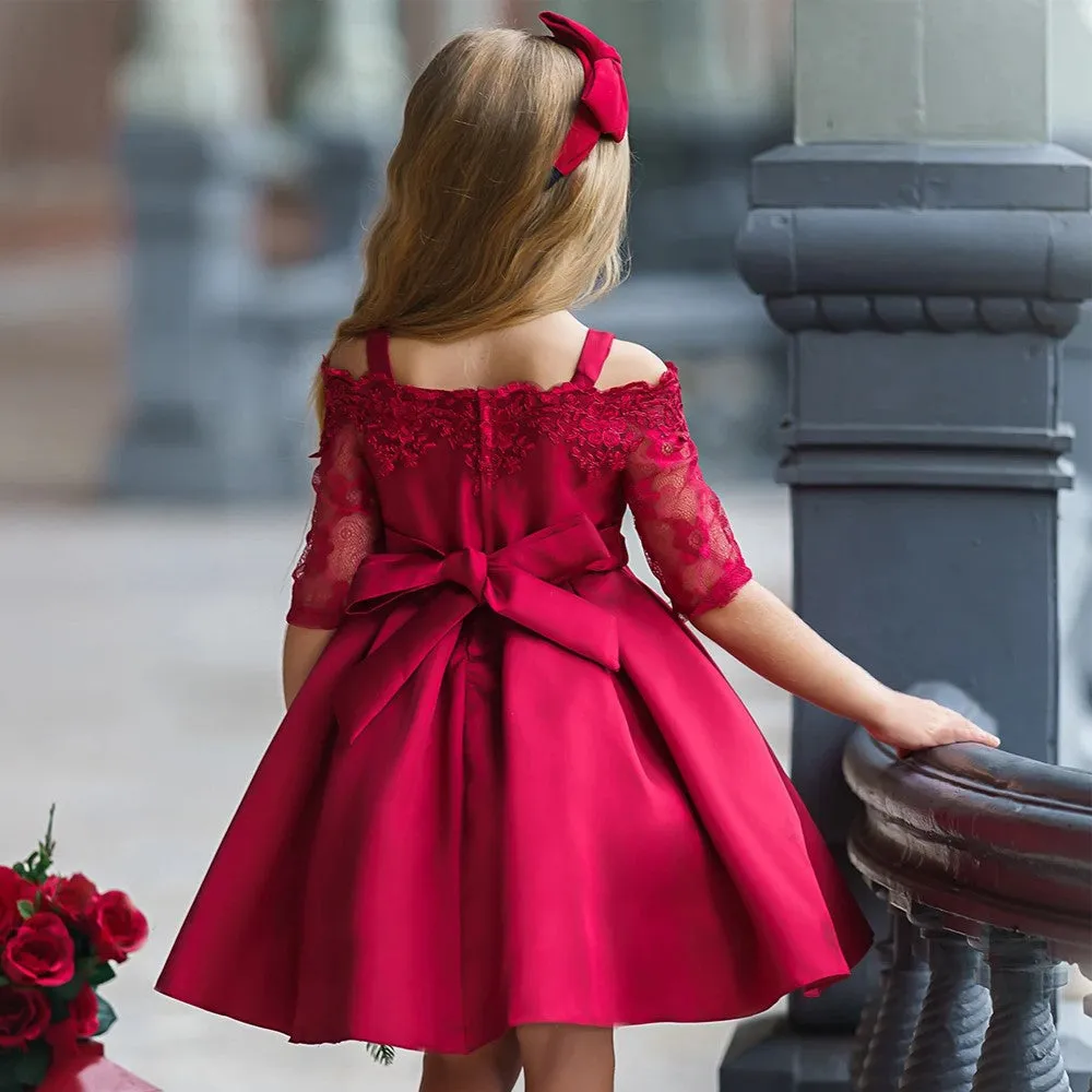 Solid Color Off Shoulder Pretty Dress - GlamzLife