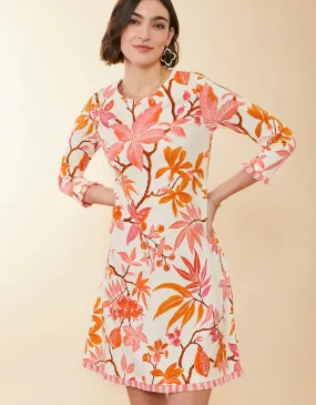 Spartina Island Fringe Dress Richmond Hill Honeysuckle Cream