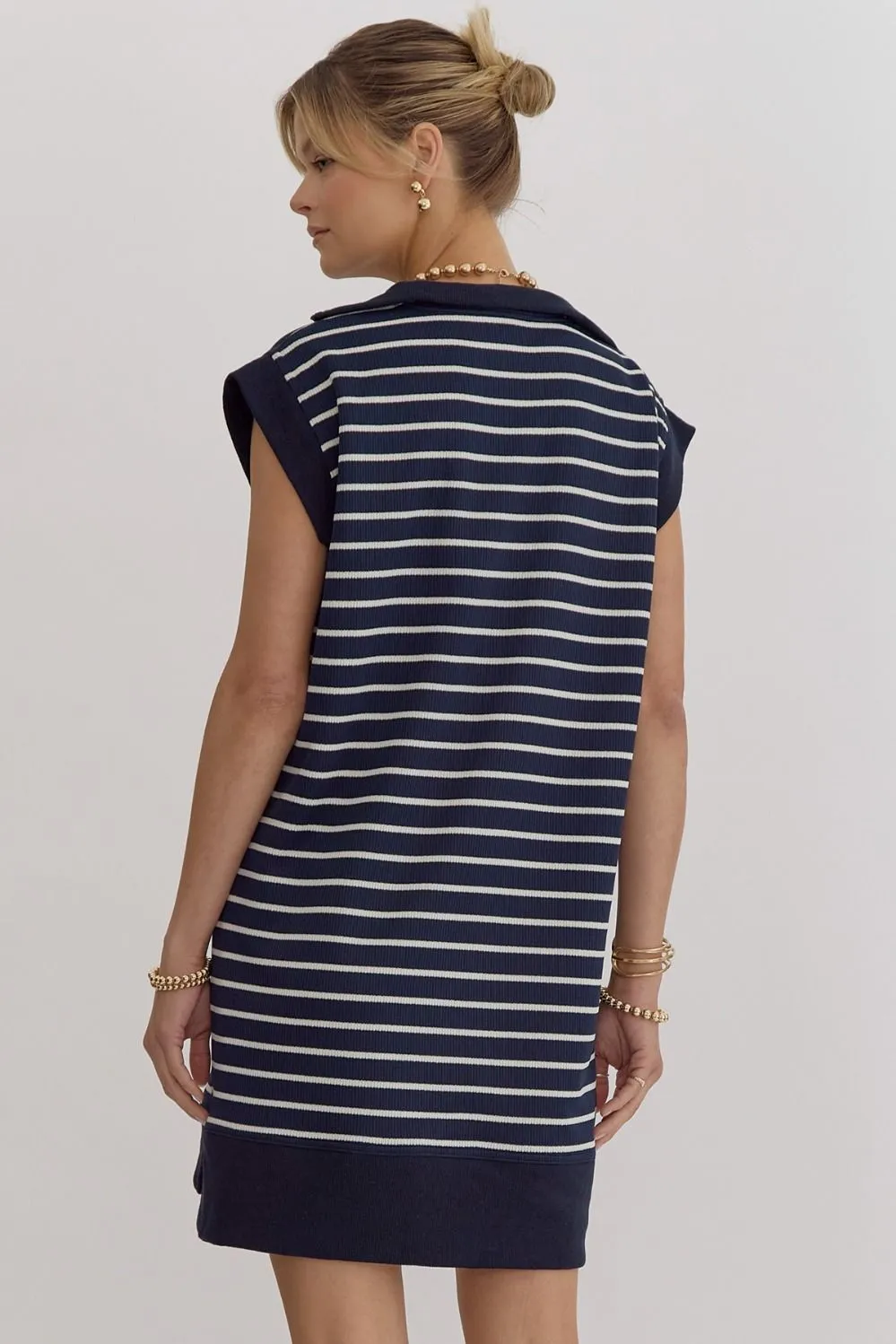 Stripe Mini Dress