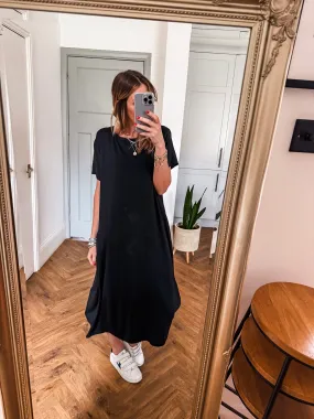 T-Shirt Zip Back Dress