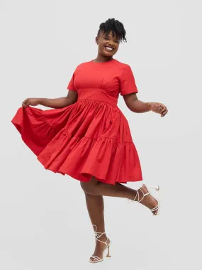 Wamata Dress - Red