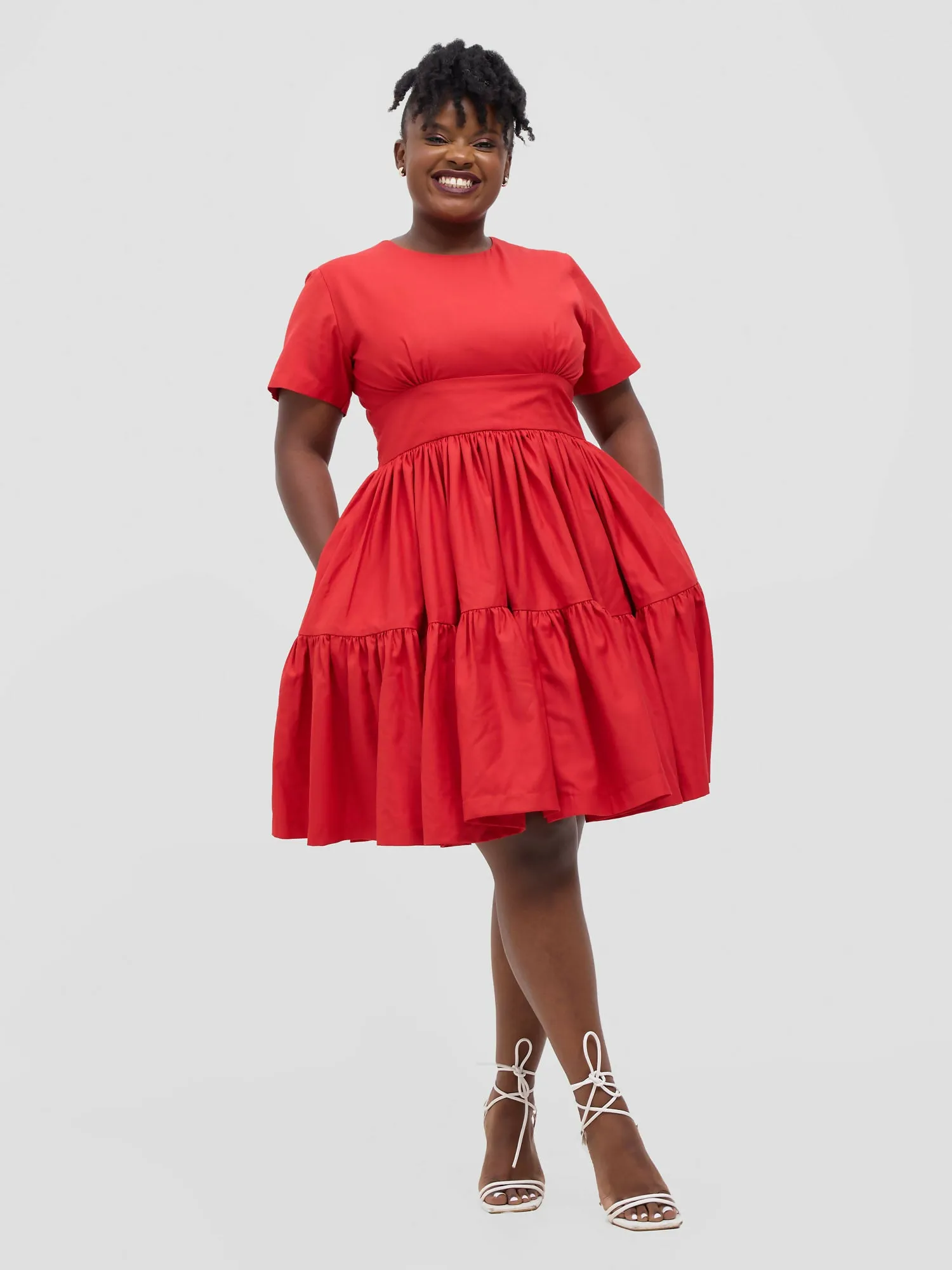Wamata Dress - Red