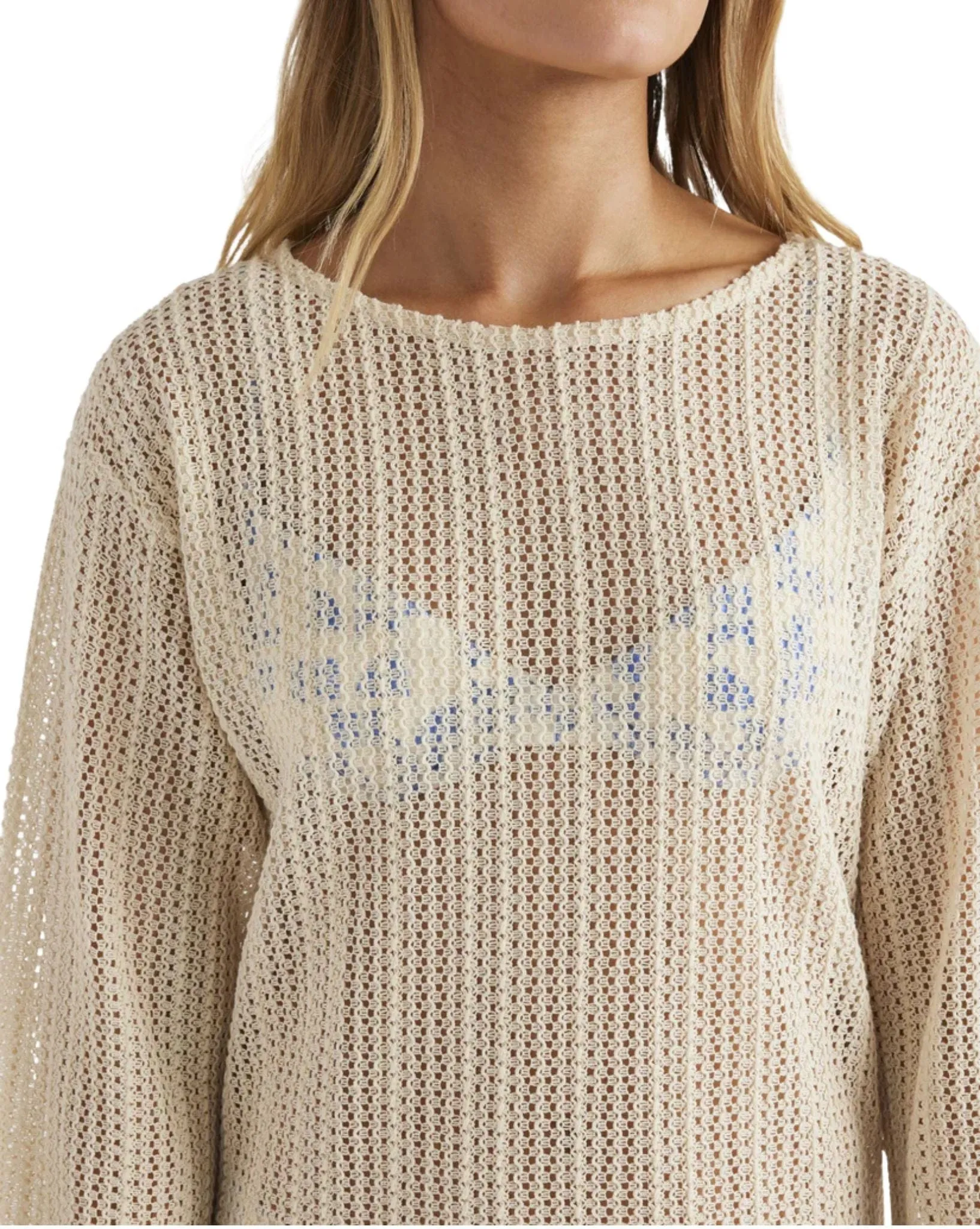 Womens Sand Ripples Mini Dress
