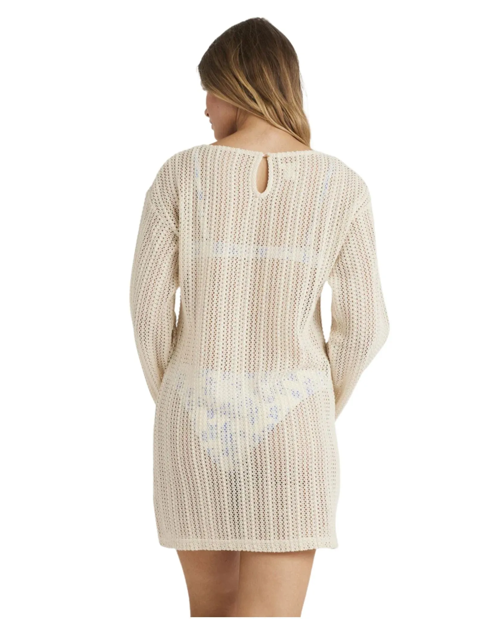 Womens Sand Ripples Mini Dress