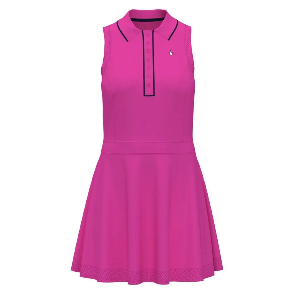 Women's Sleeveless Veronica Tennis Dress Cheeky Pink
